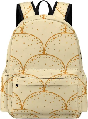 Laptop Backpack for Men Women Russian Pancake Travel Work Backpack with Compartment Large Capacity Daypack Business Work Bag