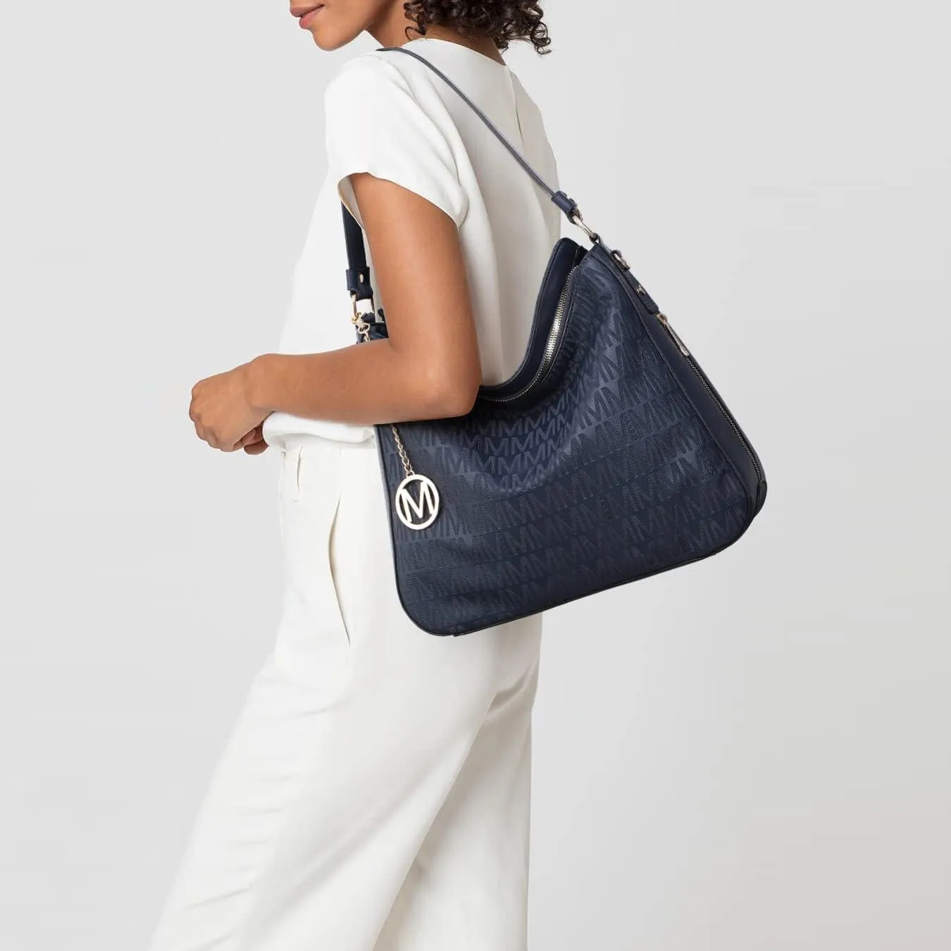 Large Hobo Bags for Women Designer Crossbody Shoulder Purses PU Leather Tote Handbags with Wallet