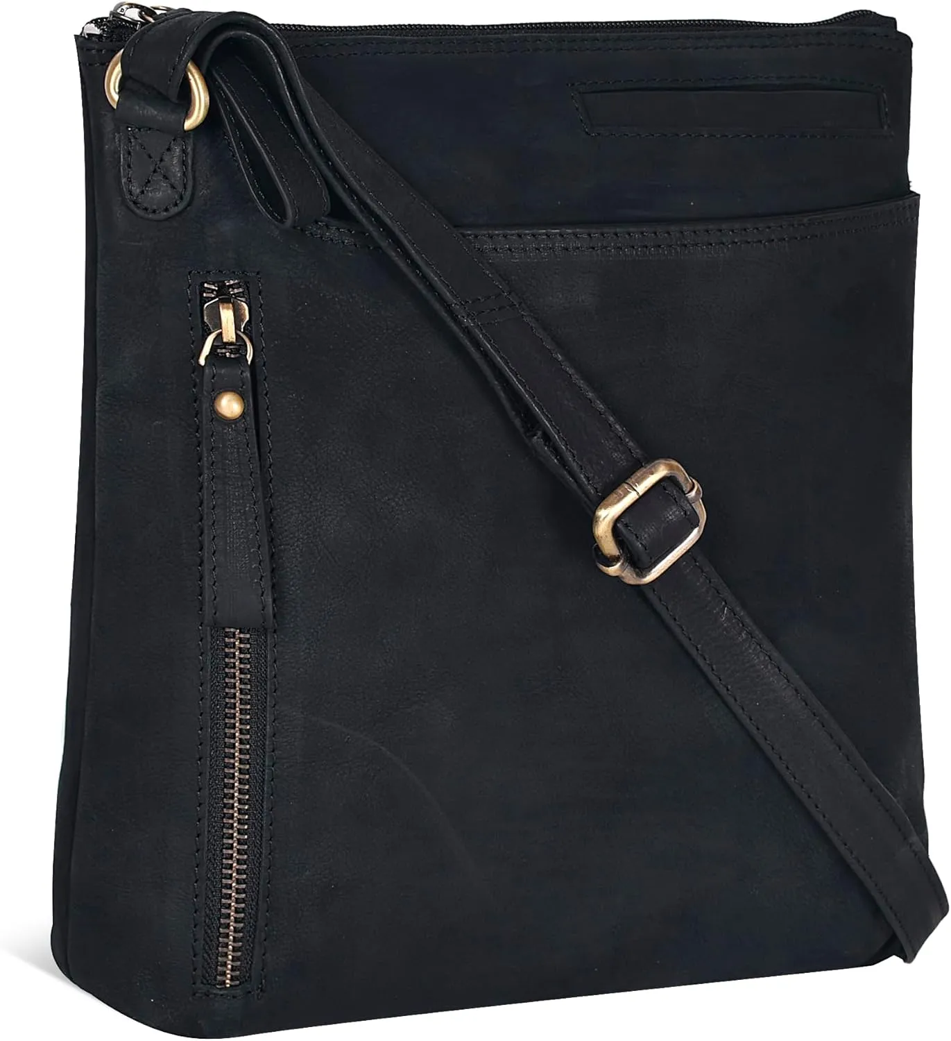 Leather Crossbody Bags for Women - Ladies Sling Handbags - Medium Cross body Purses Handbags - Purses For Women