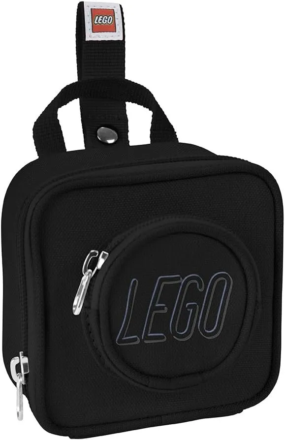 LEGO Kids Brick Mini Backpack, Black, One Size
