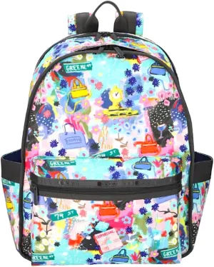 LeSportsac Painterly Spring Route Backpack, Limited Edition