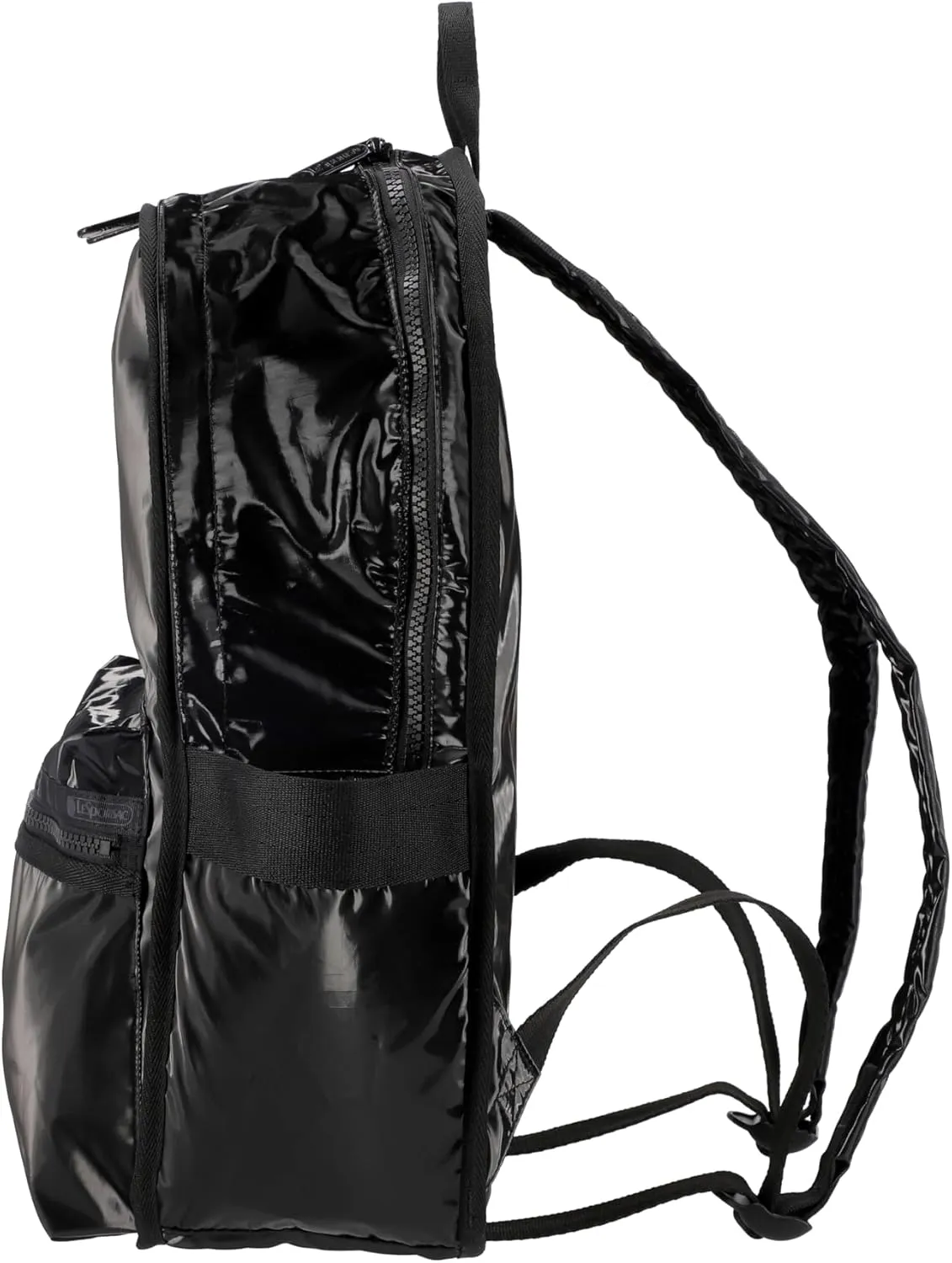 LeSportsac Route Backpack (Black Shine)