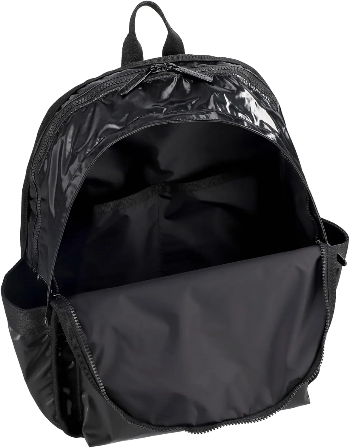 LeSportsac Route Backpack (Black Shine)