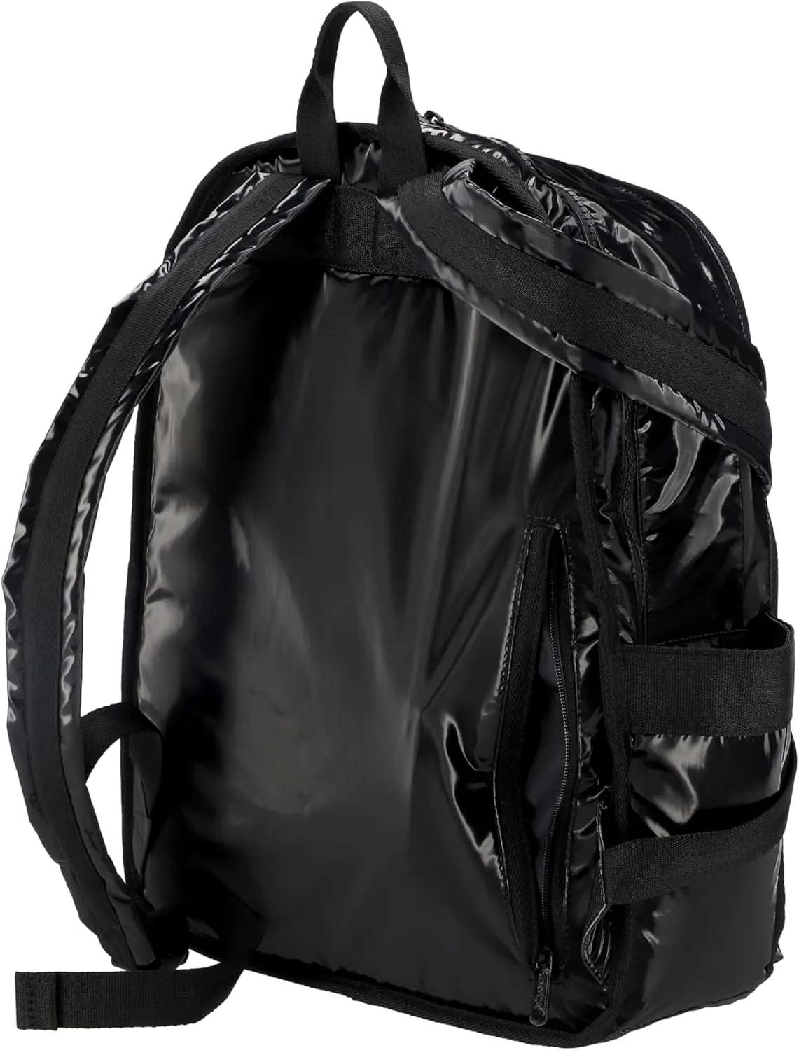 LeSportsac Route Backpack (Black Shine)