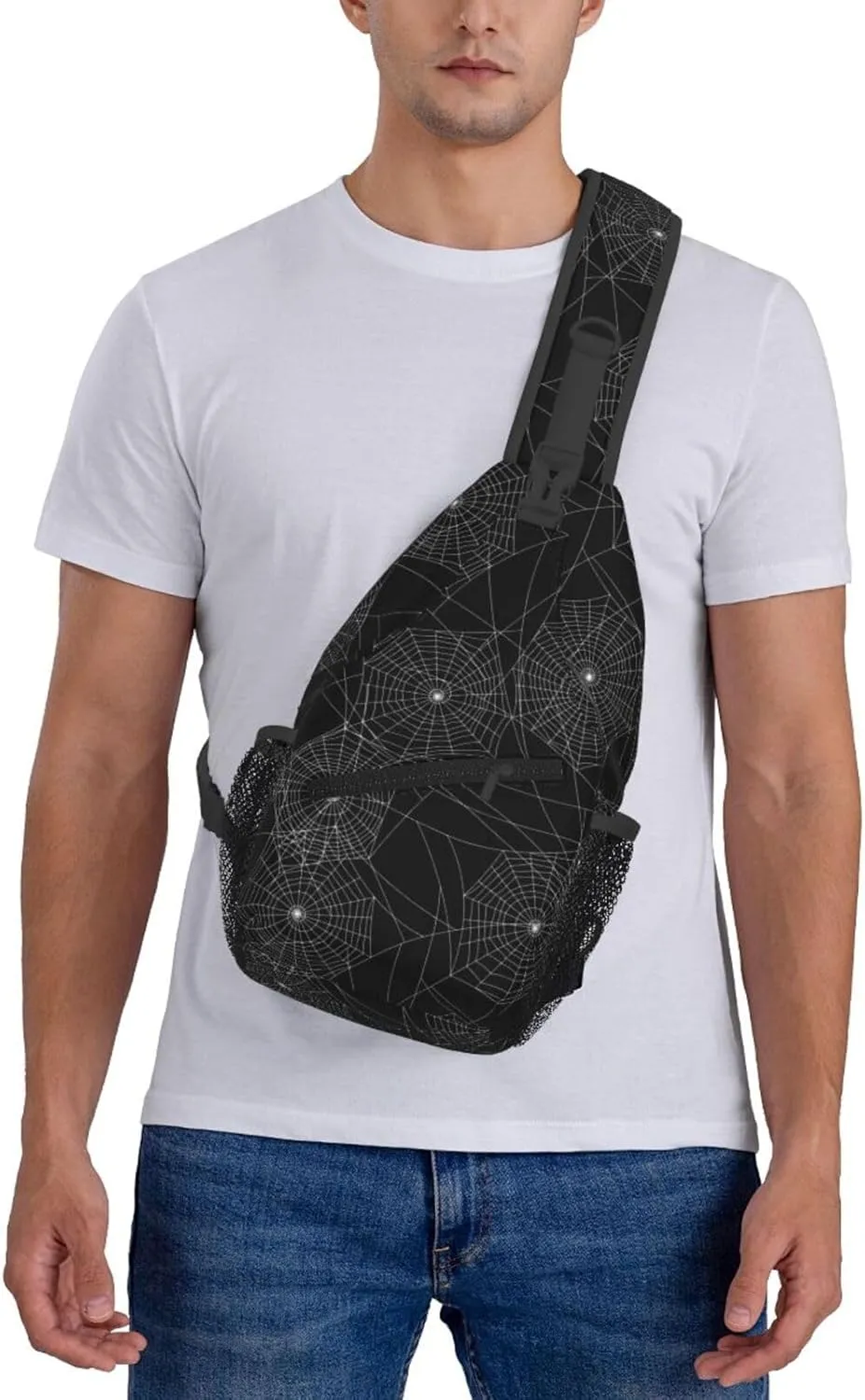LGBT Rainbow Sling Bag Casual Chest Bags Adjustable Crossbody Bag Shoulder Backpack For Travel Hiking