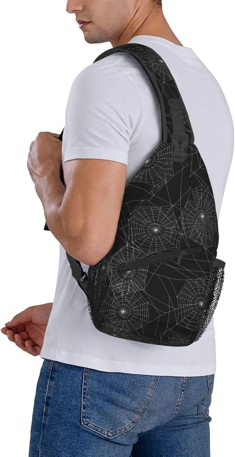 LGBT Rainbow Sling Bag Casual Chest Bags Adjustable Crossbody Bag Shoulder Backpack For Travel Hiking