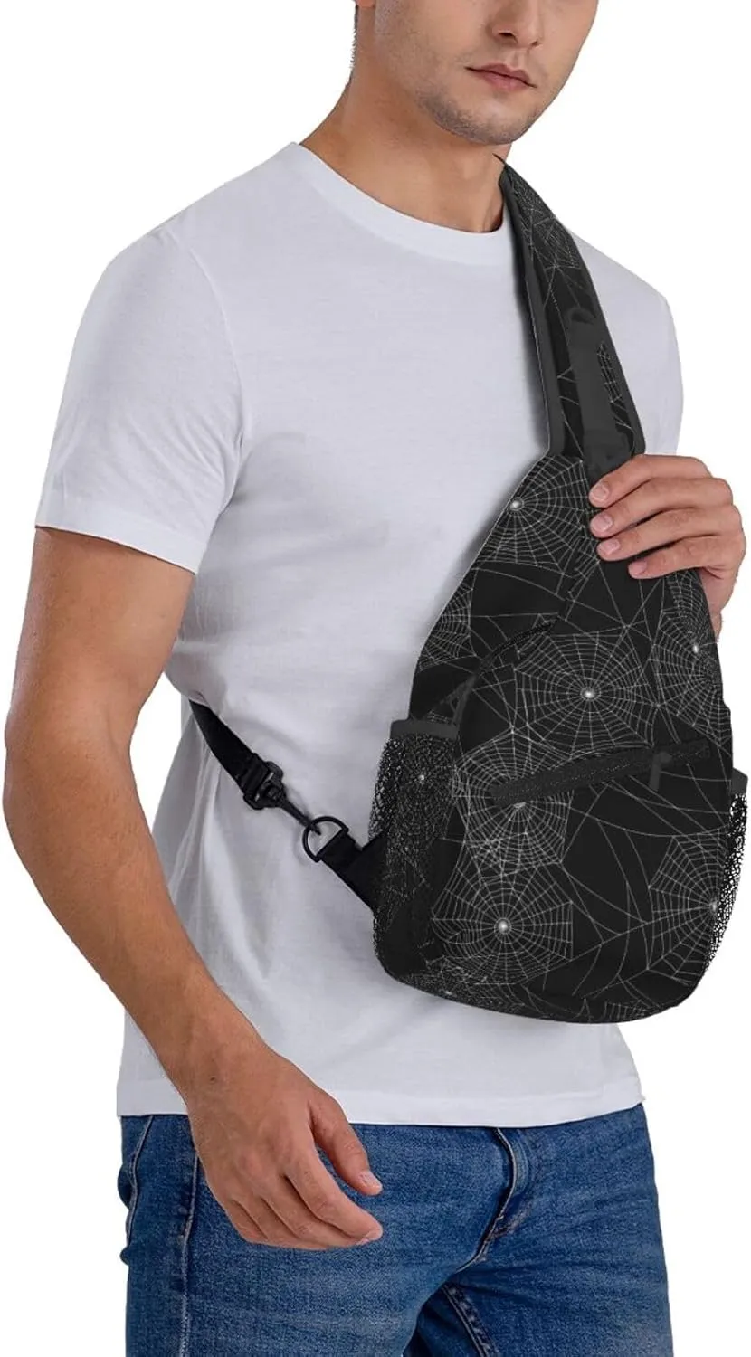 LGBT Rainbow Sling Bag Casual Chest Bags Adjustable Crossbody Bag Shoulder Backpack For Travel Hiking