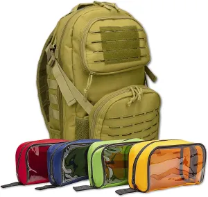 Lightning X Premium Tactical Medic Backpack w/Modular Pouches & Hydration Port
