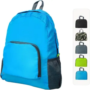 Lightweight Packable Foldable Backpack for Travel & Hiking - Outdoor Backpack for Women & Men (Blue)