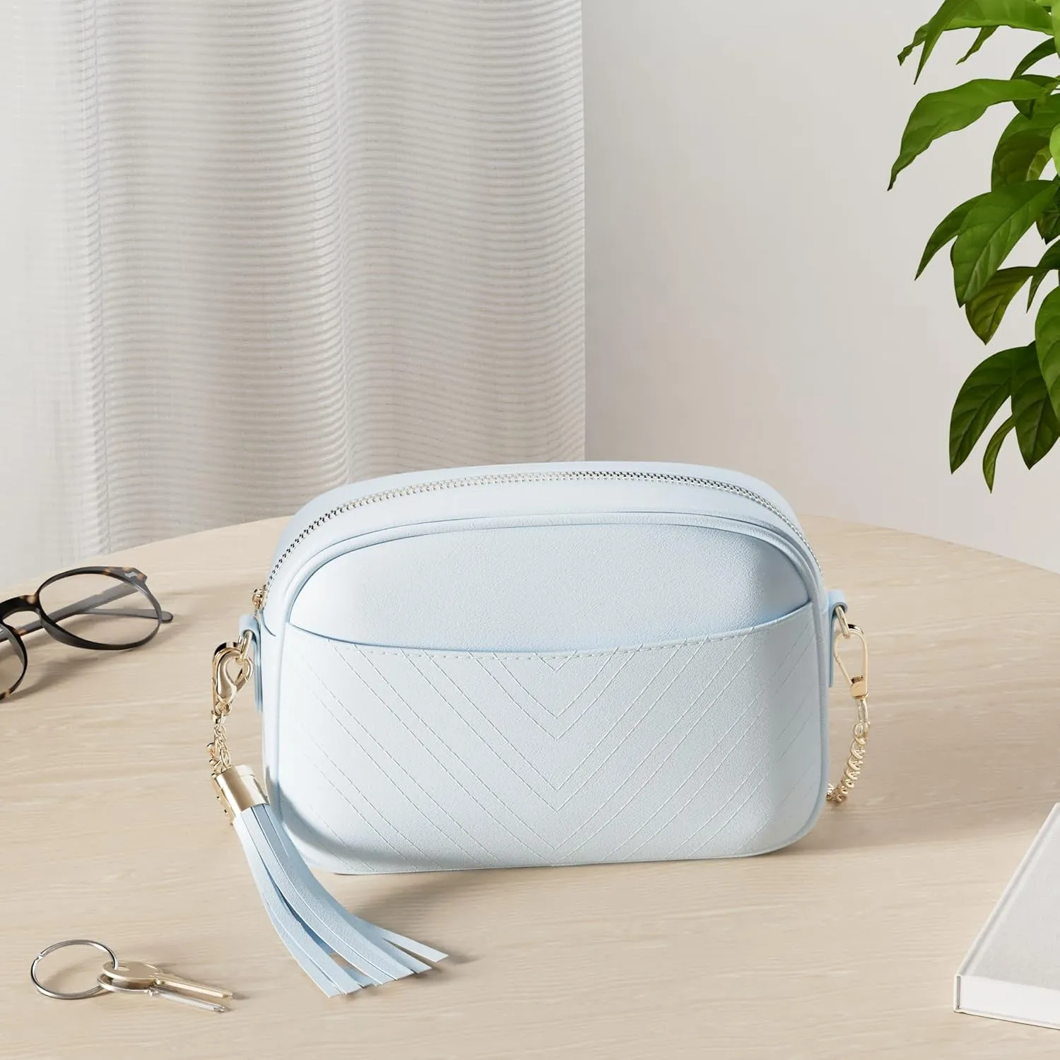 lola mae Quilted Crossbody Bag, Trendy Design Shoulder Purse