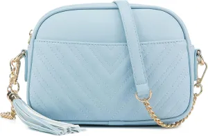 lola mae Quilted Crossbody Bag, Trendy Design Shoulder Purse