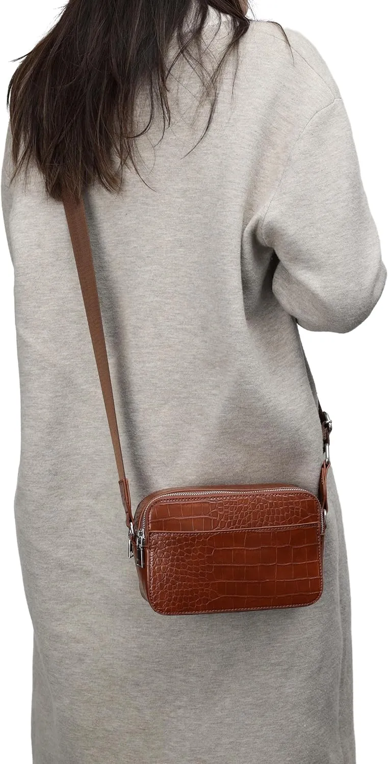 lola mae Quilted Crossbody Bag, Trendy Design Shoulder Purse
