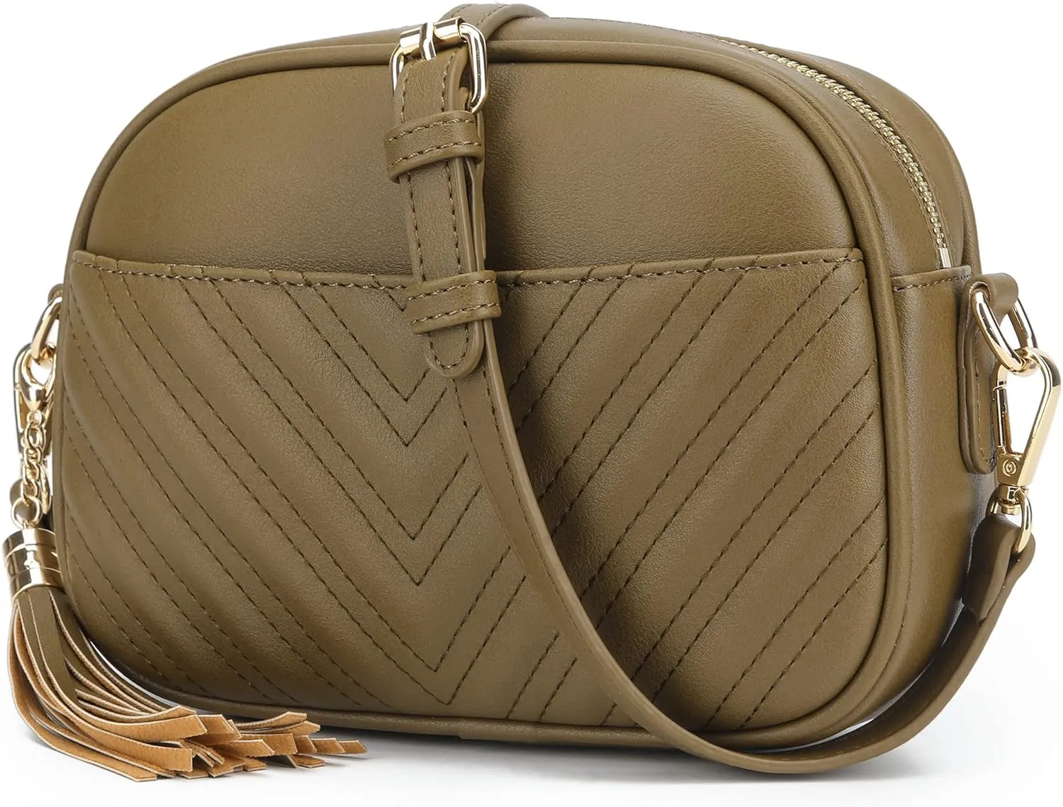 lola mae Quilted Crossbody Bag, Trendy Design Shoulder Purse