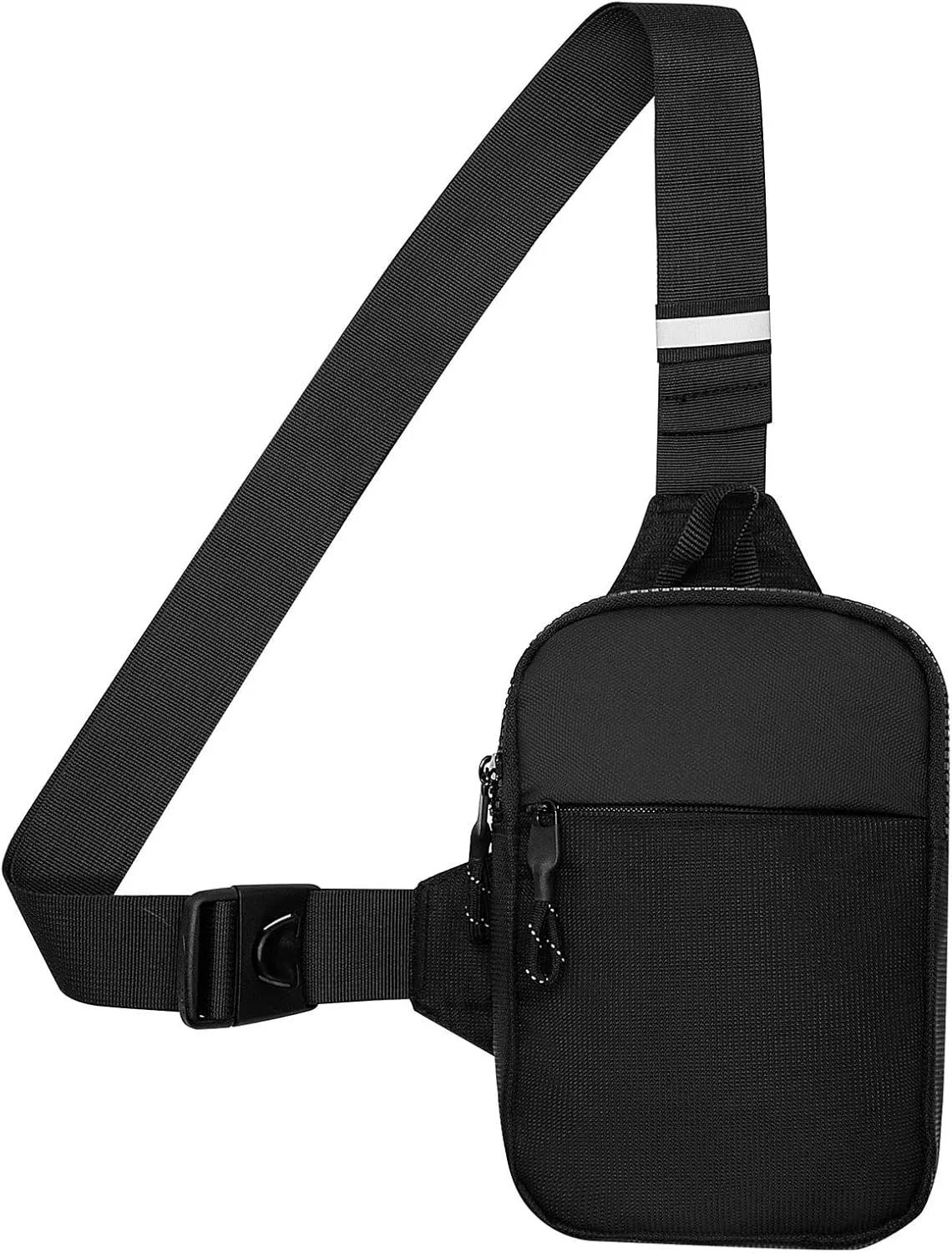 Long Keeper Mini Sling Bag - Men Women Small Waterproof Crossbody Bag Casual Phone Chest Bag for Travelling Hiking