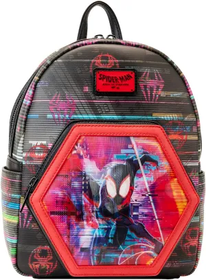 Loungefly Marvel Across the Spiderverse Lenticular Mini Backpack