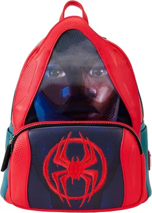 Loungefly Marvel Miles Morales Cosplay Hoody Mini Backpack | Marvel Standard