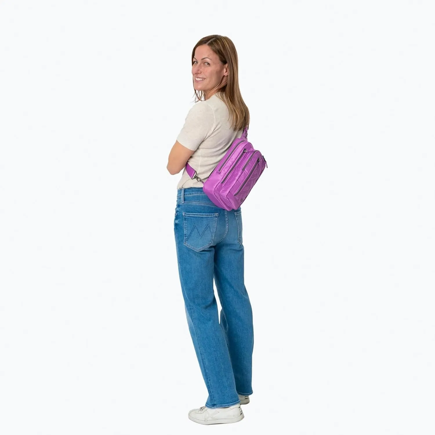Lug Tailback Sling Bag, AQUAMARINE BLUE