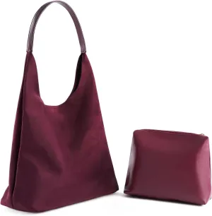 Luxurious Suede Bag for Women, Hobo Tote Bags– Stylish & Durable Leather Handbag, Ideal for Fall Adventures, Outdoor