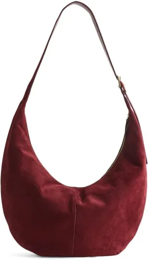 Madewell Suede Essentials Slouch Hobo