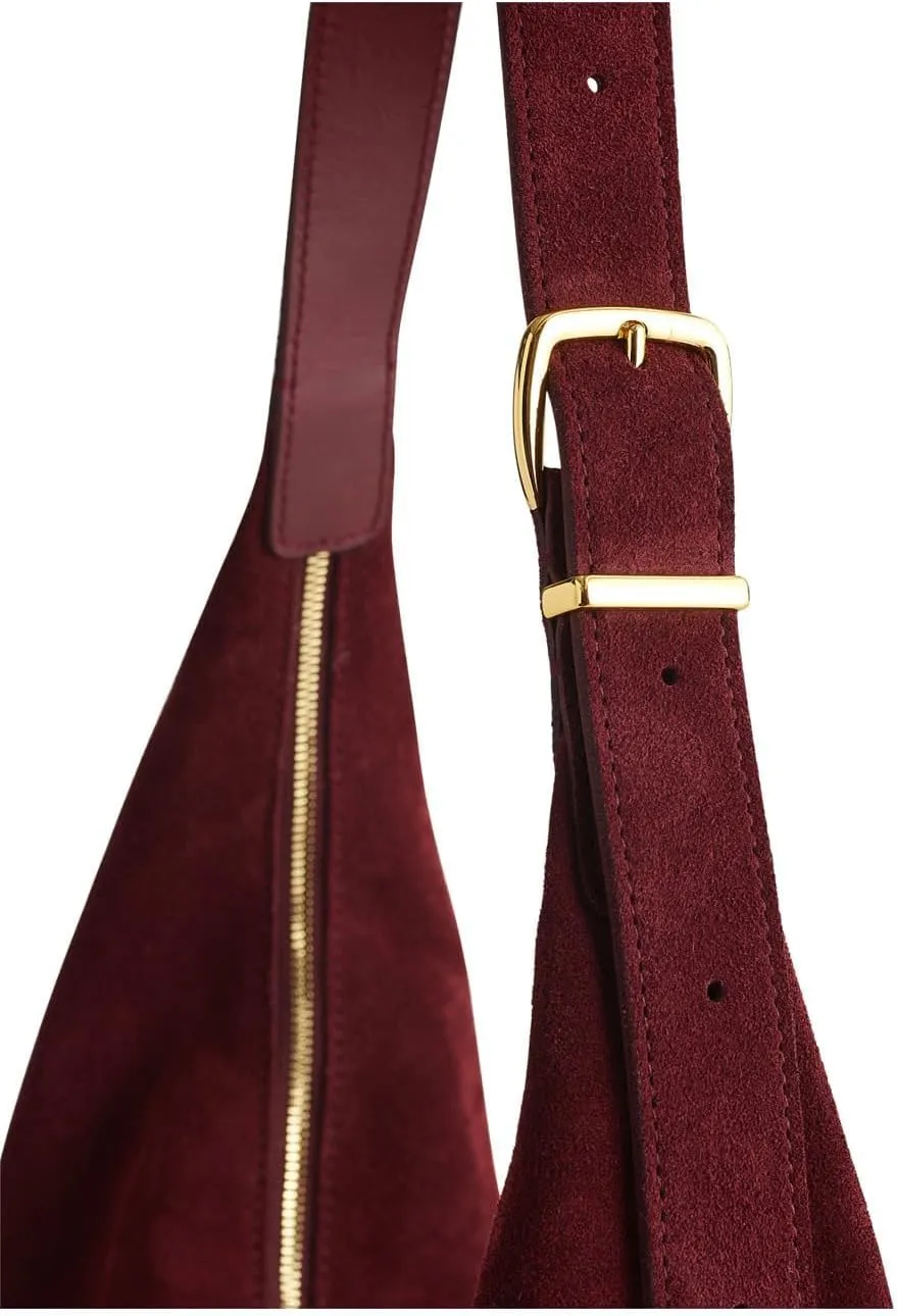Madewell Suede Essentials Slouch Hobo
