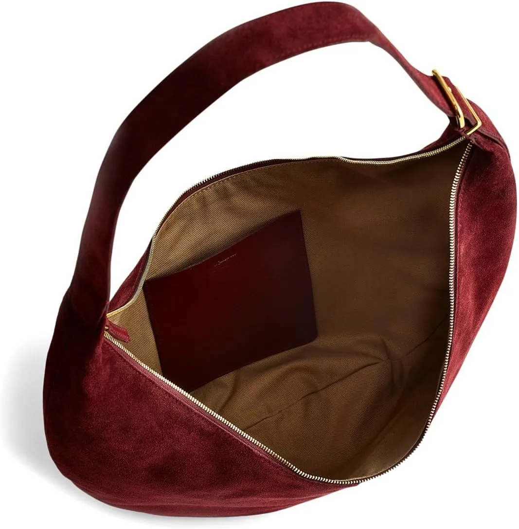 Madewell Suede Essentials Slouch Hobo