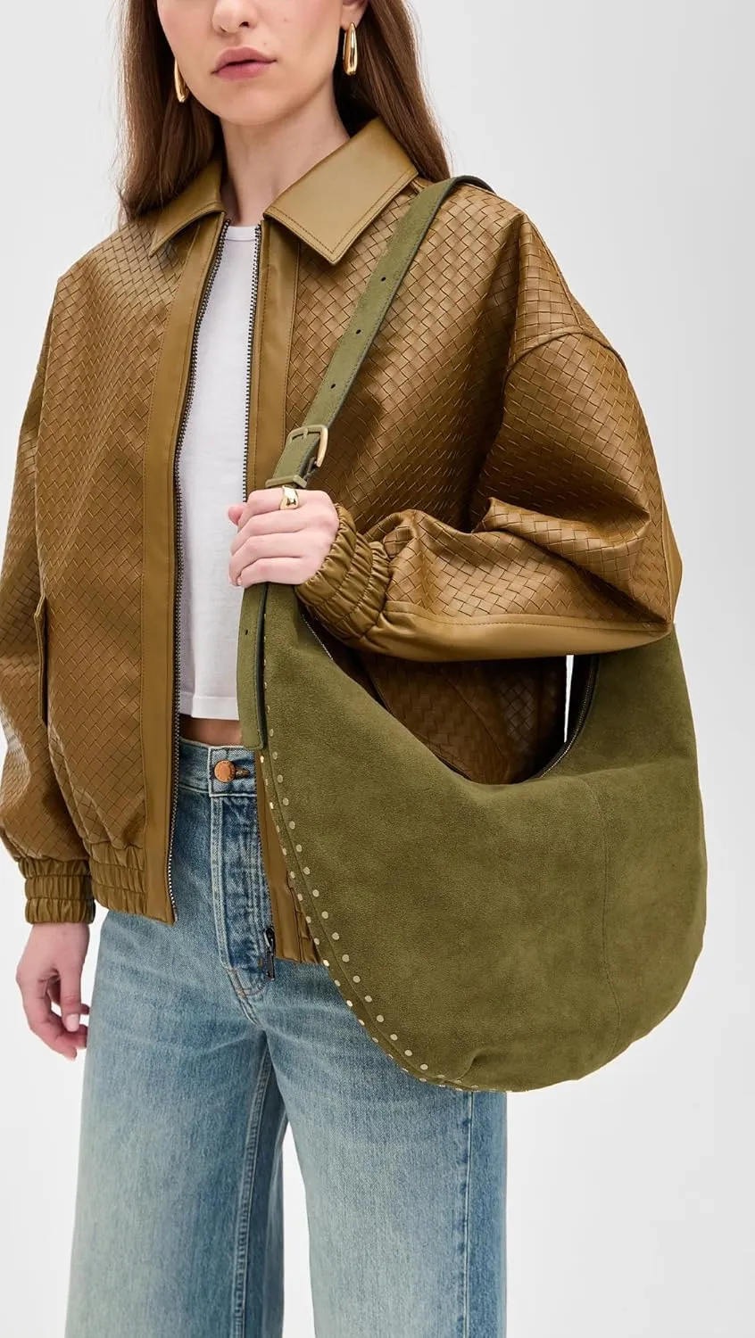 Madewell Women's Suede Essentials Slouch Hobo Bag