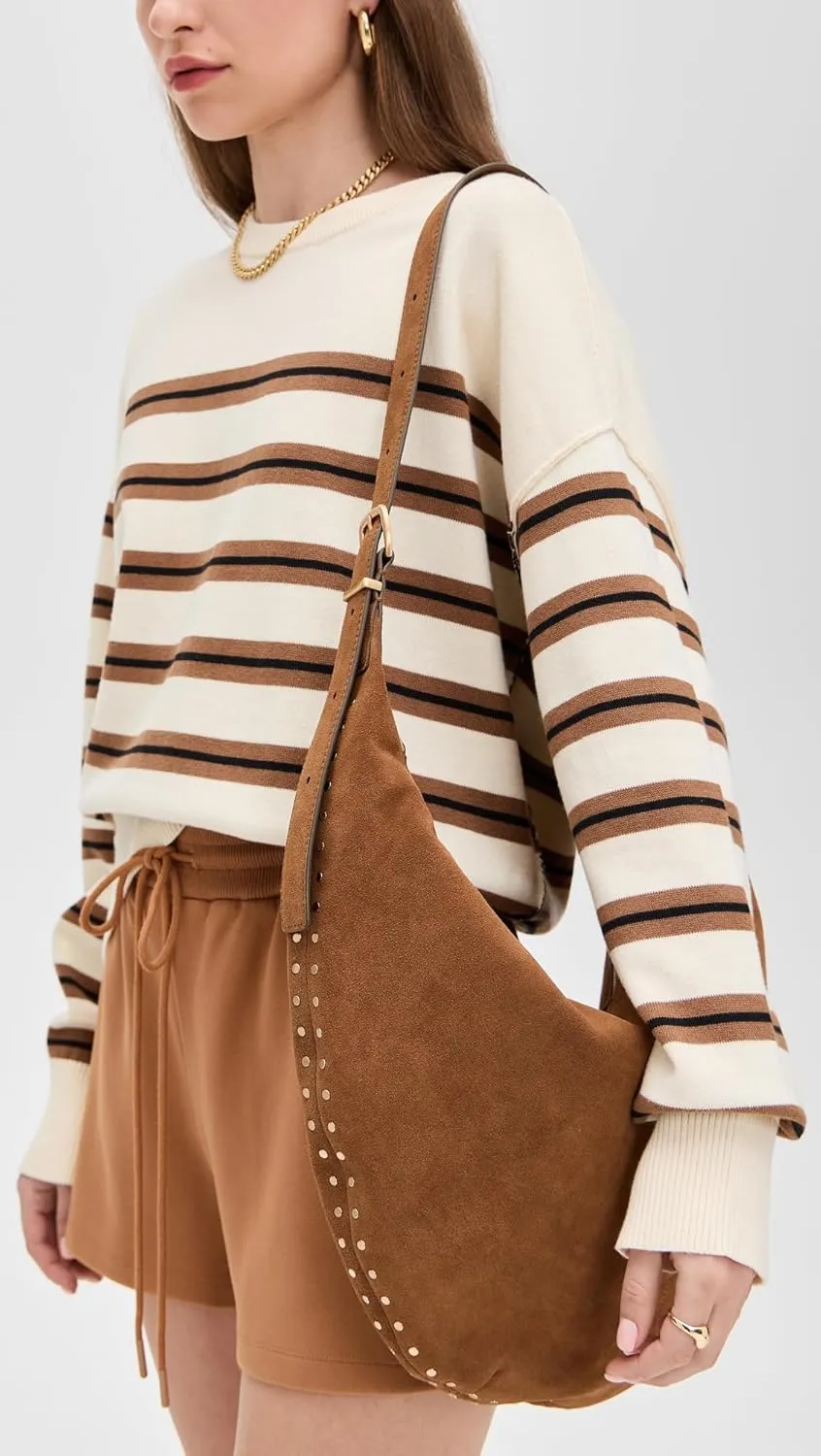 Madewell Women's Suede Essentials Slouch Hobo Bag
