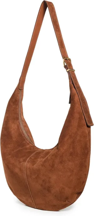 Madewell Women's Suede Essentials Slouch Hobo Bag