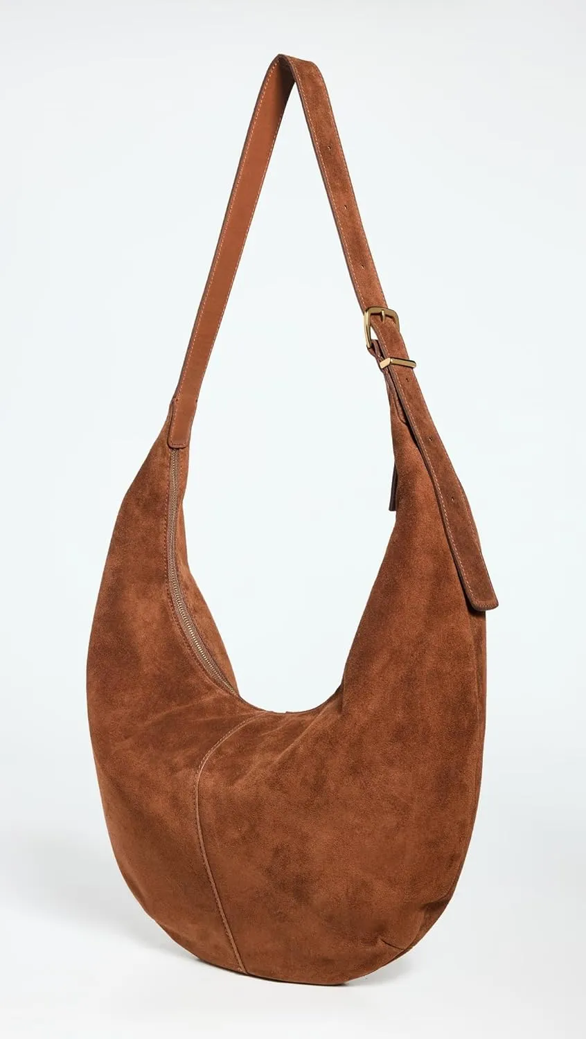 Madewell Women's Suede Essentials Slouch Hobo Bag