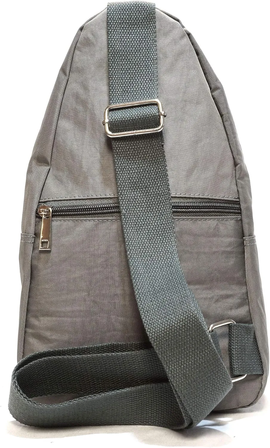 Malibu Washed Nylon Day Pack, Crossbody Bag, Travel Pack, Light Gray