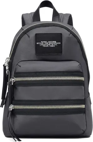Marc Jacobs The Biker Nylon Medium Backpack Dark Shadow One Size