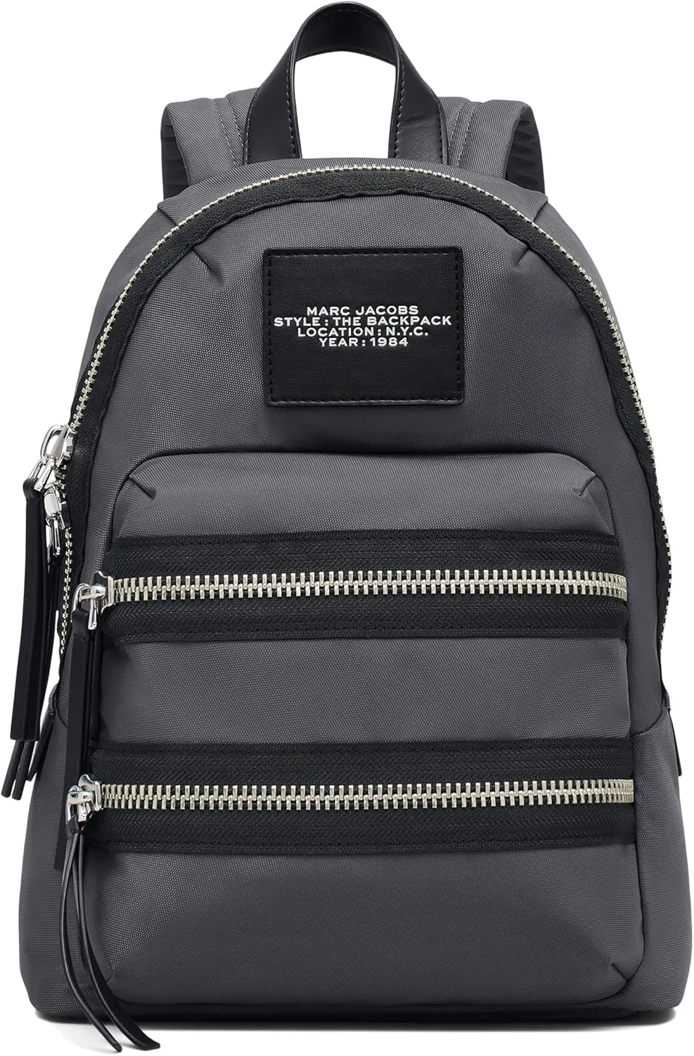 Marc Jacobs The Biker Nylon Medium Backpack Dark Shadow One Size