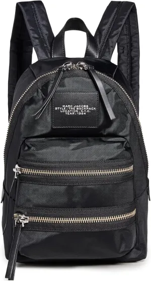 Marc Jacobs Women's The Medium Backpack, Black, One Size