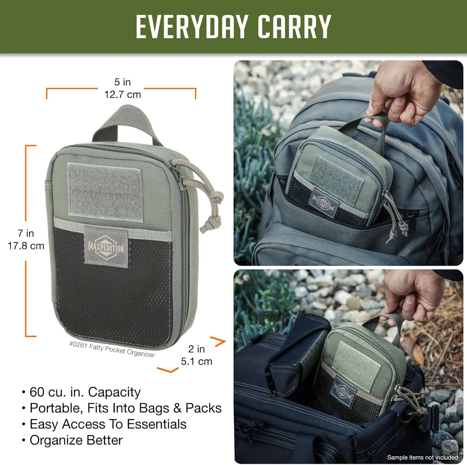 Maxpedition Fatty Pocket Organizer