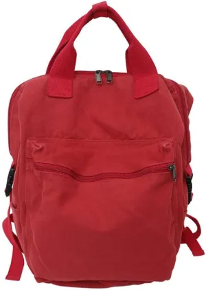 MaxxCloud Aesthetic College Laptop Backpack, Heavy Cotton, Retro Canvas Backpack Travel Bag, Large
