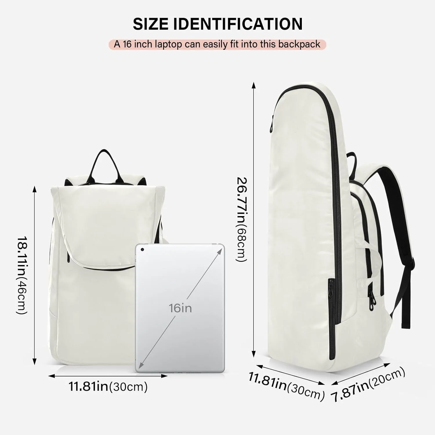 MCHIVER Tennis Bags for Men Women Tennis Backpack Hold 2 Rackets Badminton Racquet Backpack 11.81 * 7.87 * 17.11in