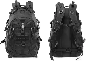 Military Tactical Backpack 25l for Men Hiking Camping Backpack with Luminous Strip Outdoor Hunting Daypack(C)
