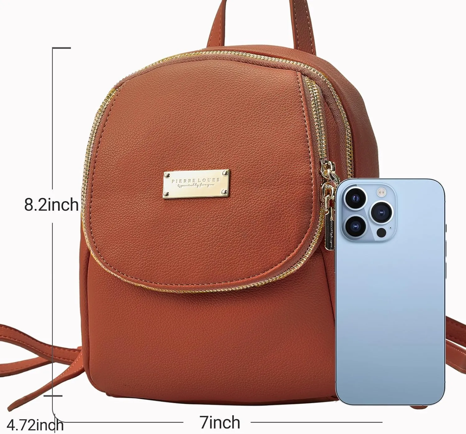 Mini Backpack Purse For Women, Small size Leather Backpacks For Lady Cute Wallet Backpacks Tiny Backpack