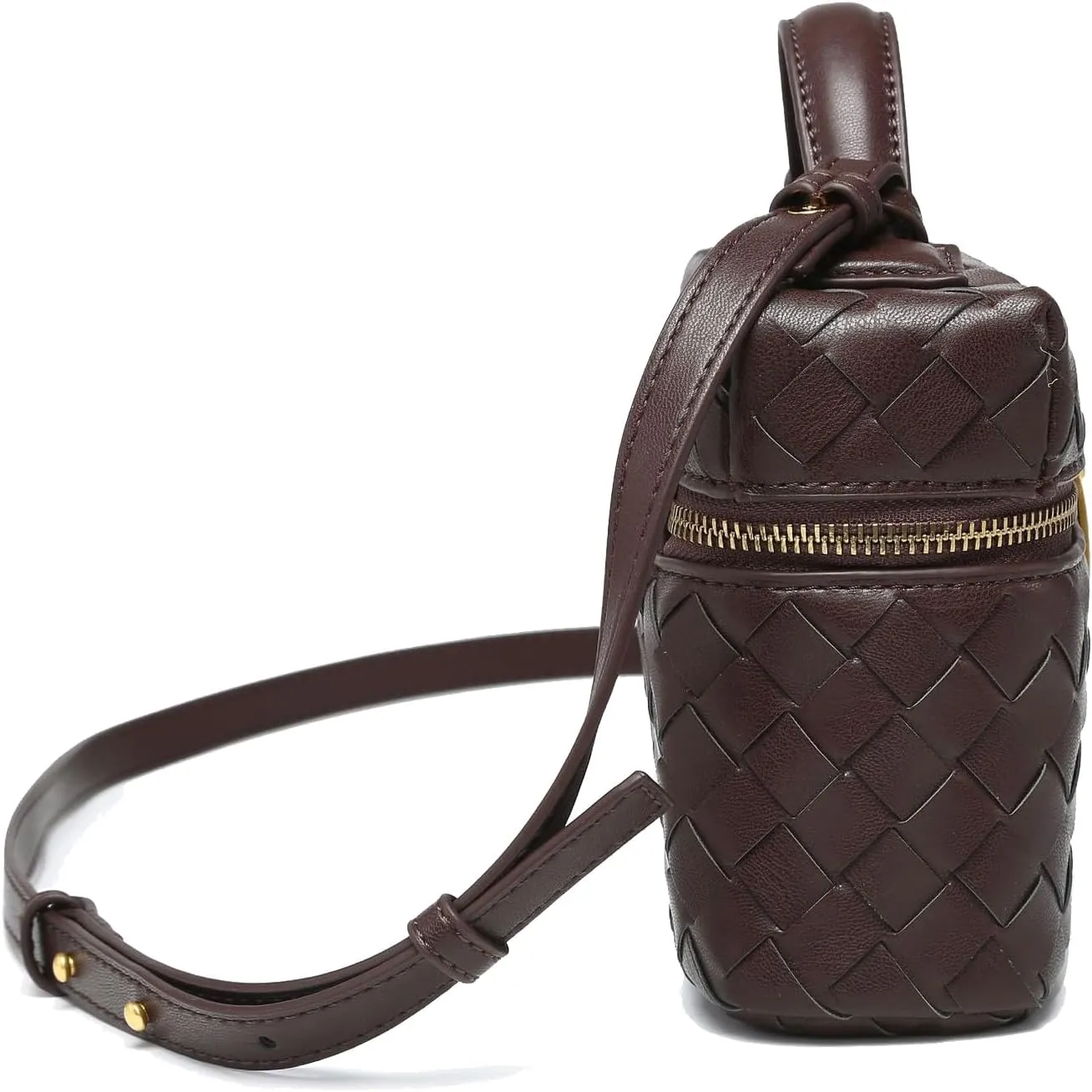 Mini Woven Crossbody Purse Square Box Bags Top-Handle Tote Handbag Shoulder Bag Cute Satchels Trendy