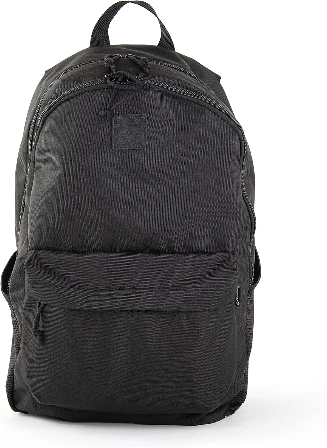 Mintra Office Backpack, Water-resistant Everyday Bag with Adjustable Straps, Unisex Backpack for Travel, College, Multi-Compartments with Secure Zippers, Black, 20L Large, 12.59" W x 20" H