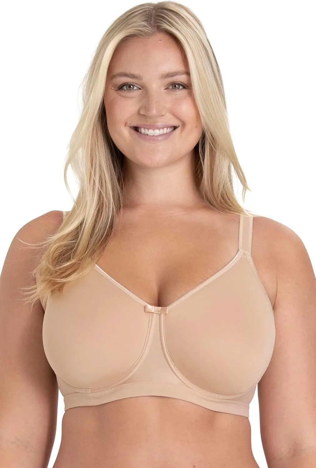 Miss Mary of Sweden Confident Underwired Bra – Full Coverage Seamless Bra with Padded Straps and Breathable Fabric