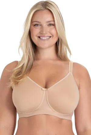 Miss Mary of Sweden Confident Underwired Bra – Full Coverage Seamless Bra with Padded Straps and Breathable Fabric