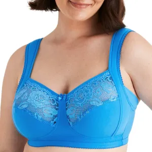 Miss Mary of Sweden Lovely Lace Support Non-Wired Comfort Cotton Bra