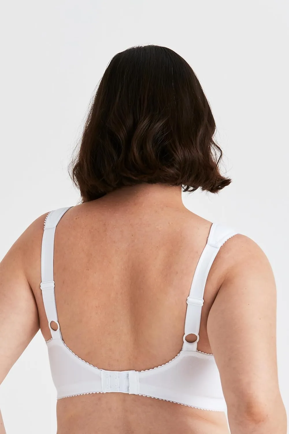 Miss Mary of Sweden Lovely Lace Support Non-Wired Comfort Cotton Bra