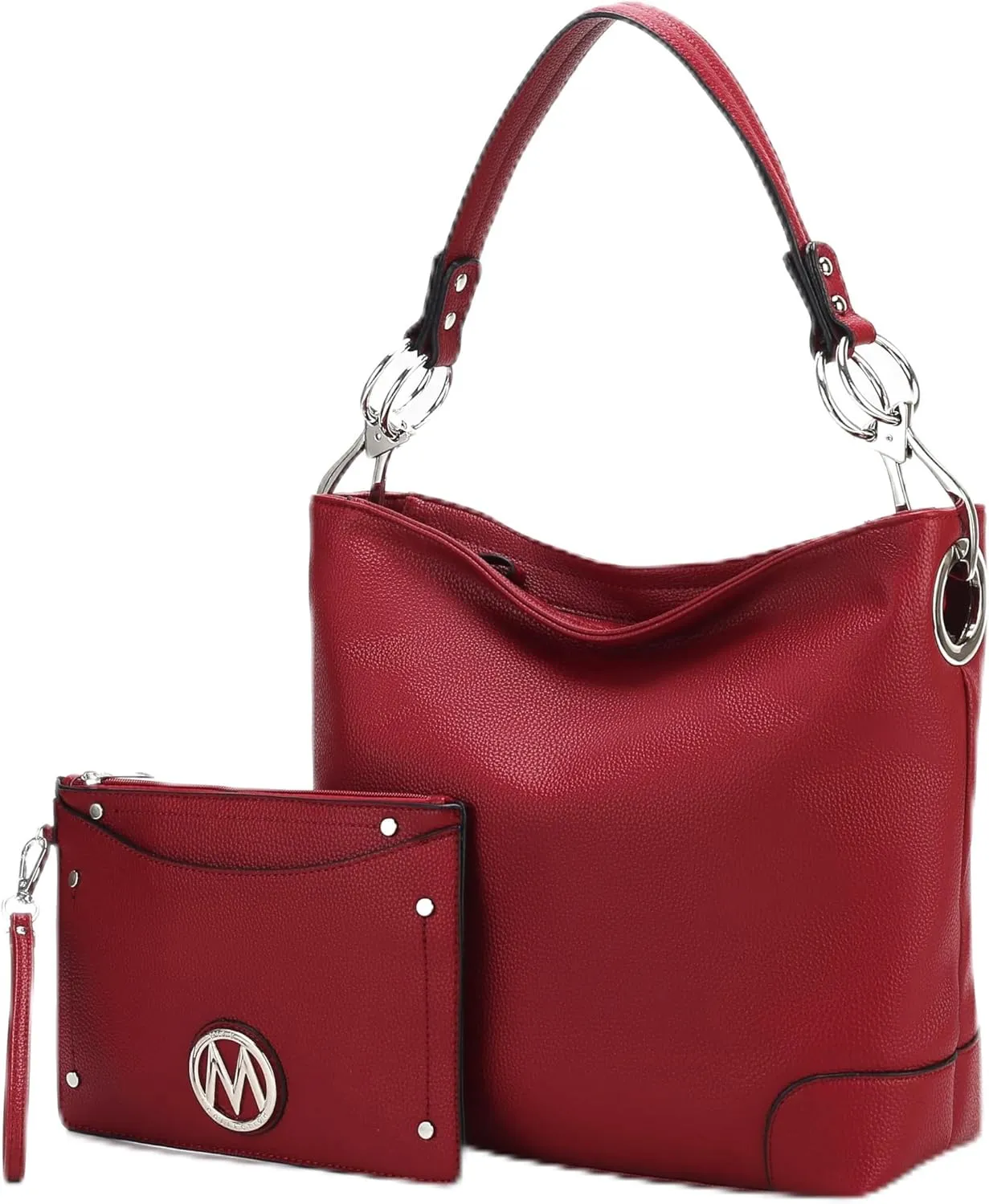 MKF Collection Hobo Purses for Women,Vegan Leather Handbag Slouchy Womens Shoulder bag – Fashion Top Handle Pocketbook