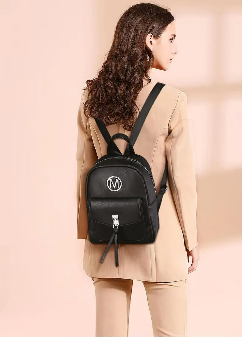 MKP Ladies Small Backpack Purse for Women Fashion Daypacks Purse Shoulder Bag with Charm Tassel
