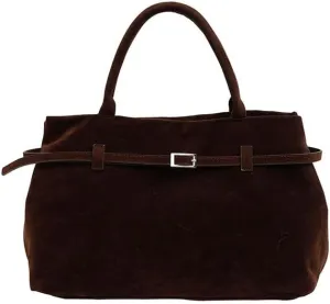 Molodo Faux Suede Tote Bag for Women Large Top Handle Bag Slouchy Shoulder Bag Tote Handbag Purses Work Commuting