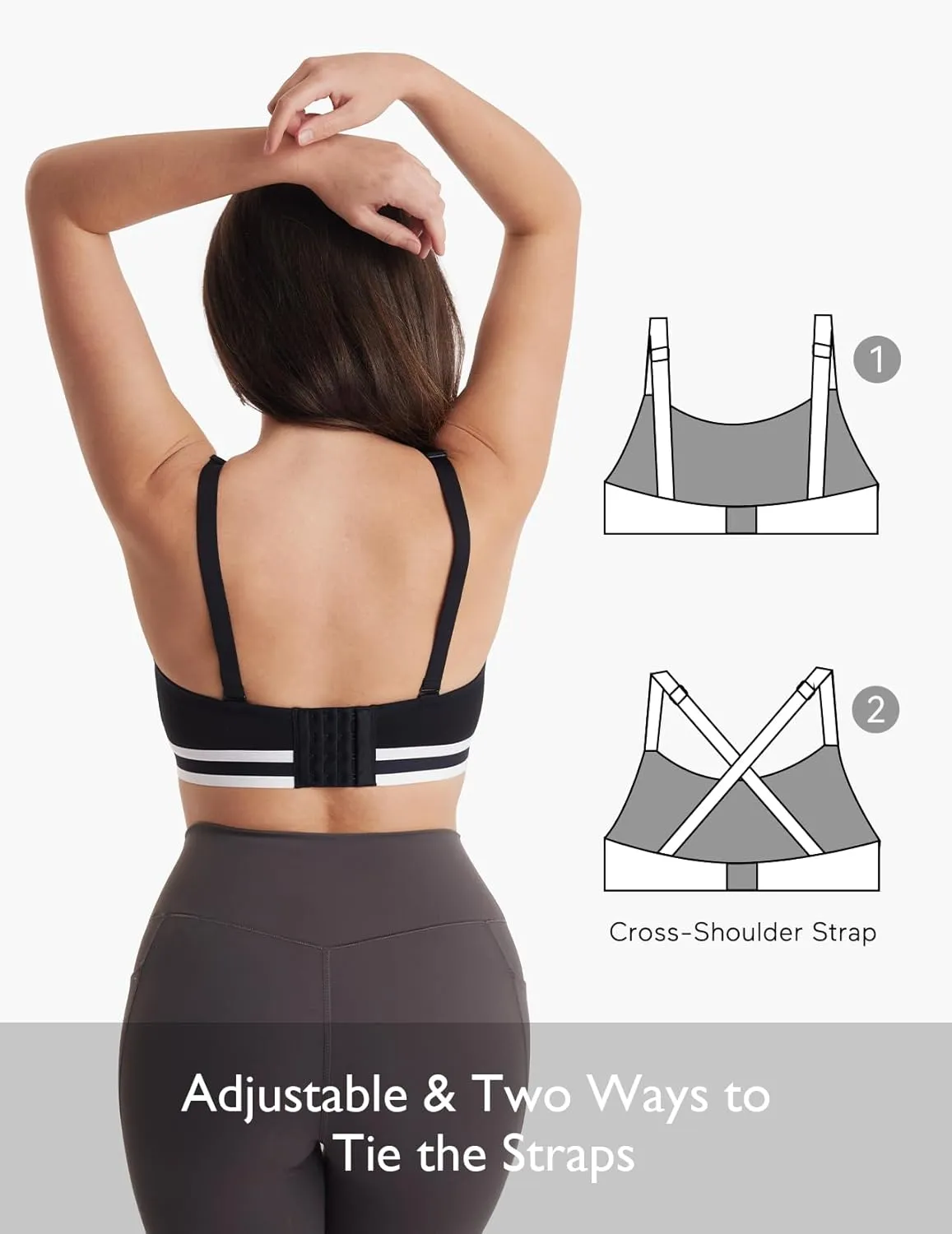 Momcozy Hands Free Pumping Bra, Adjustable Breast-Pumps Holding and Nursing Bra, Pumping & Nursing Bra in One