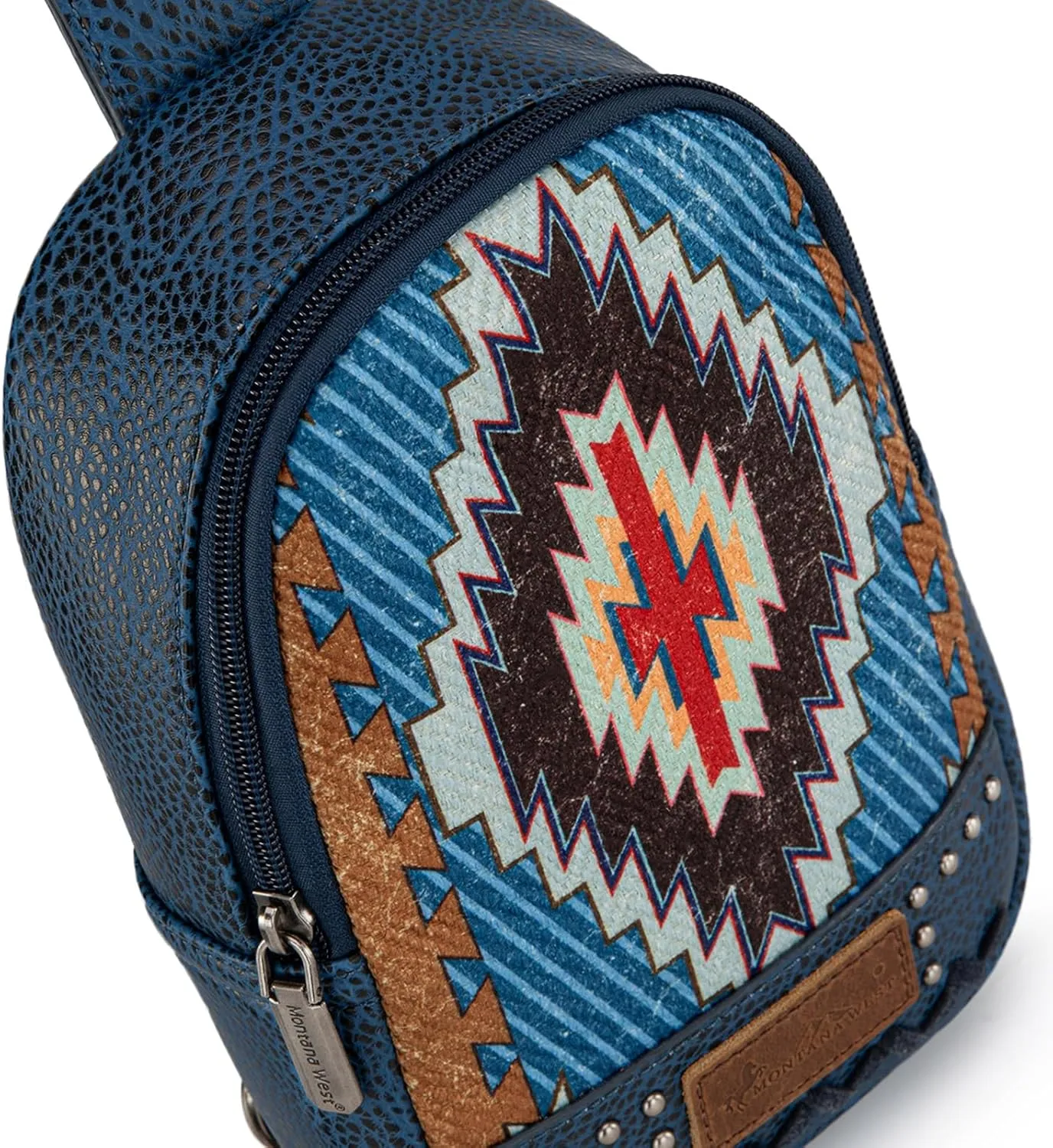 Montana West Aztec Crossbody Sling Bag for Women Western Fanny Pack Purse MBB-MW1316-2100JN