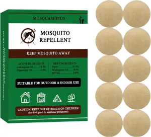 Mosquito Repellent for Outdoor Patio，Mosquito Repellent Balls,Natural Mosquito Deterrent for Outdoor, Yard, Room ，Effective Mosquito Control for Camping, Home & Garden - 10 Balls